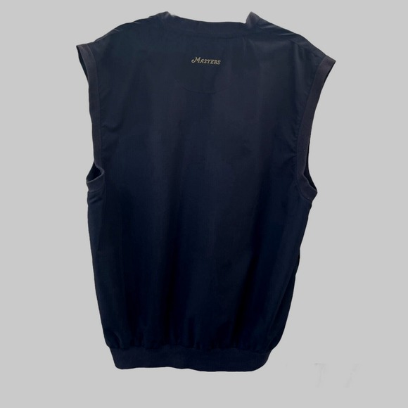 Masters Collection Mens Navy Blue L‎ Golf V-Neck Vest - Picture 6 of 6
